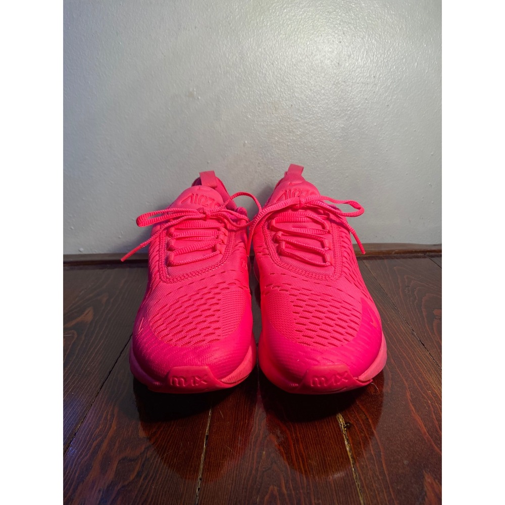 Nike Air Max 270 Womens Hyper Pink Athletic Gym Running Shoes FD0293-600 Size 8 - Picture 5 of 10